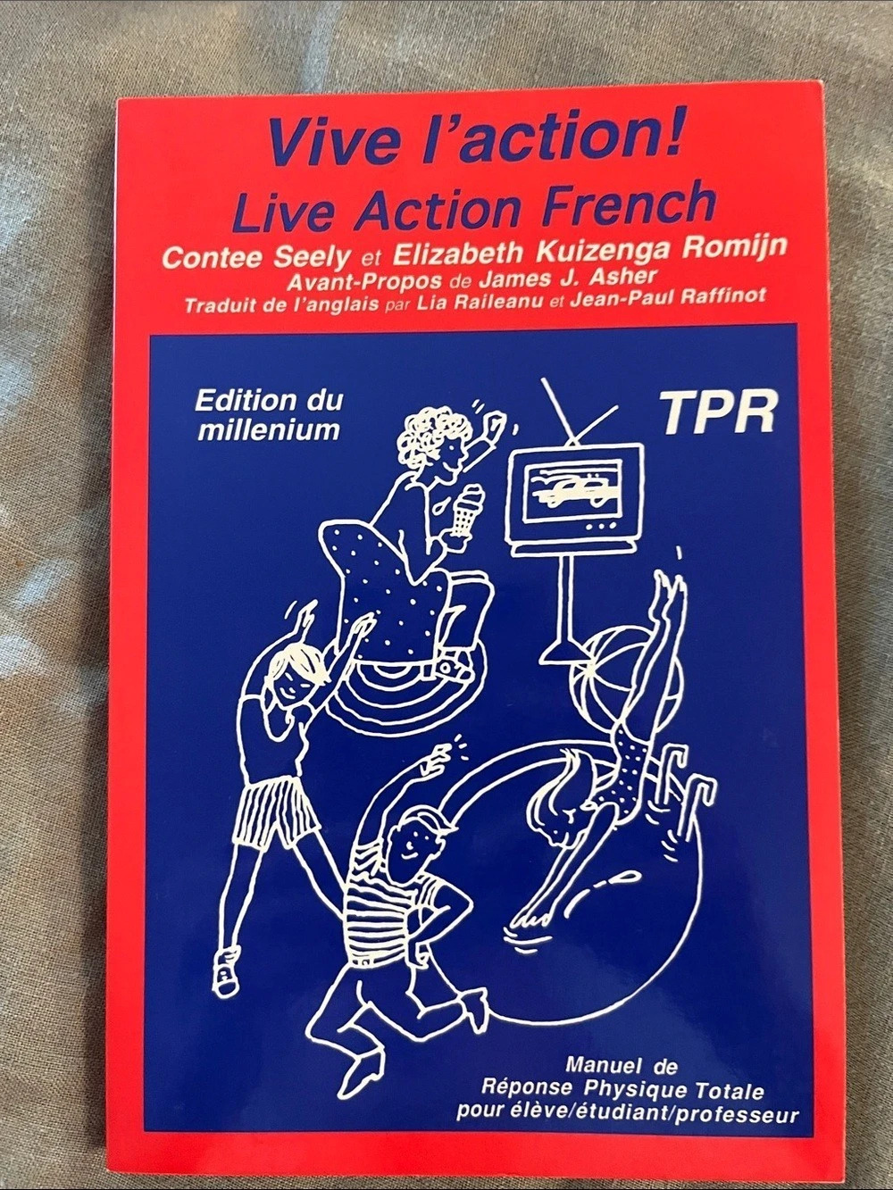 TPR Publishing Vive l'action! Live Action French Educational Book